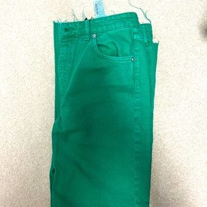 Zara Green jeans